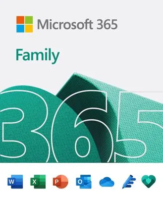  Microsoft Office 365 Family 6 User 1 Year 