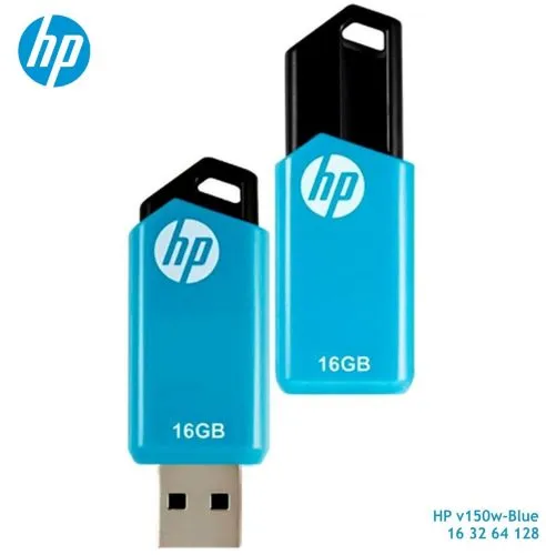  HP 128GB Pen Drive v150w Blue 