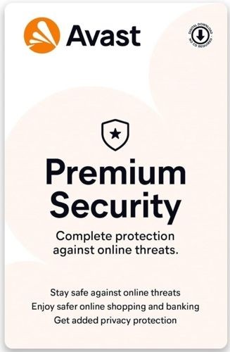 Avast Premium Security 10 Devices 1 Year