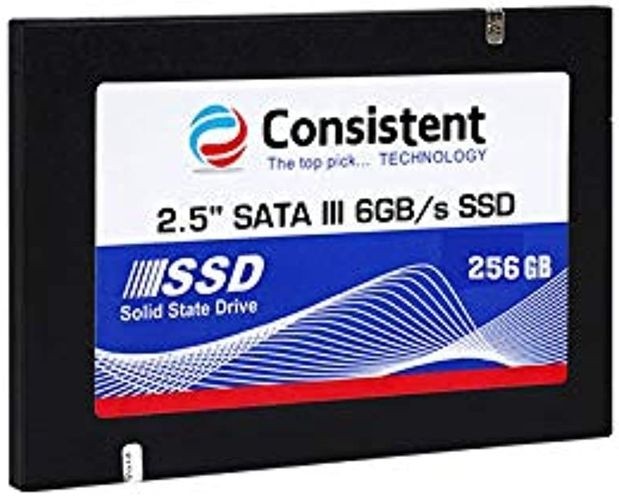  Consistent 256GB SATA SSD 