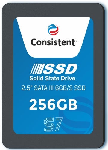 Consistent 256GB SATA SSD