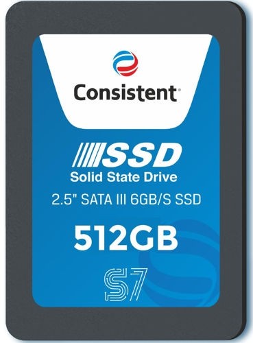 Consistent 512GB SATA SSD