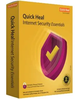  Quick Heal Internet Security Essentials 1 PC 1 Year 