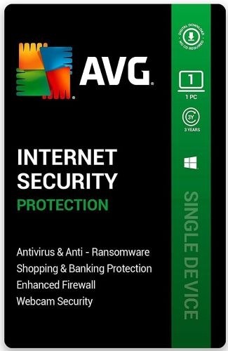 AVG Internet Security 1 Device 3 Years