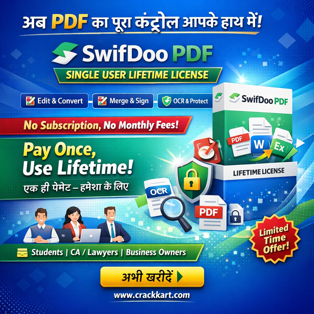 SwifDoo PDF Lifetime License | Best PDF Editor Without Subscription – Crackkart