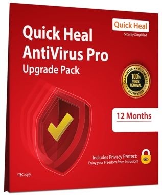 Quick Heal Antivirus Pro 5 PC 1 Year Renewal