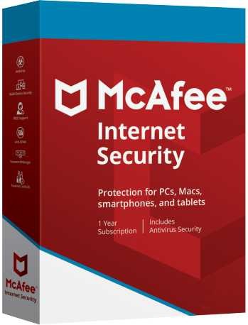  McAfee Internet Security 1 PC 3 Year 
